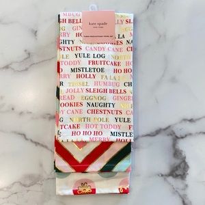 KATE SPADE 3-Piece Holiday Towel Set